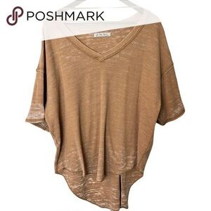 NWT Free People We The Free V Neck Top